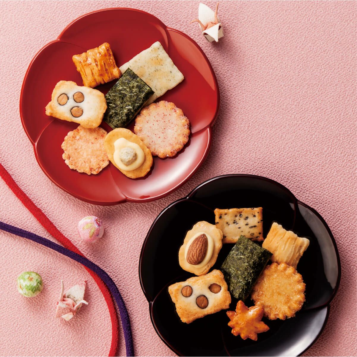 おこのみあられ　花ごよみ　16袋入のシズル画像