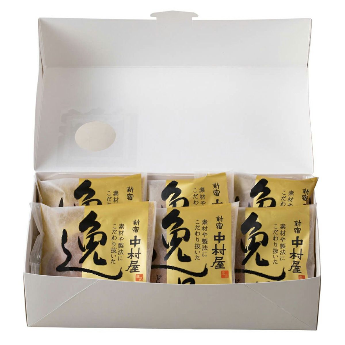 逸品どら焼　6個の詰合わせ内容