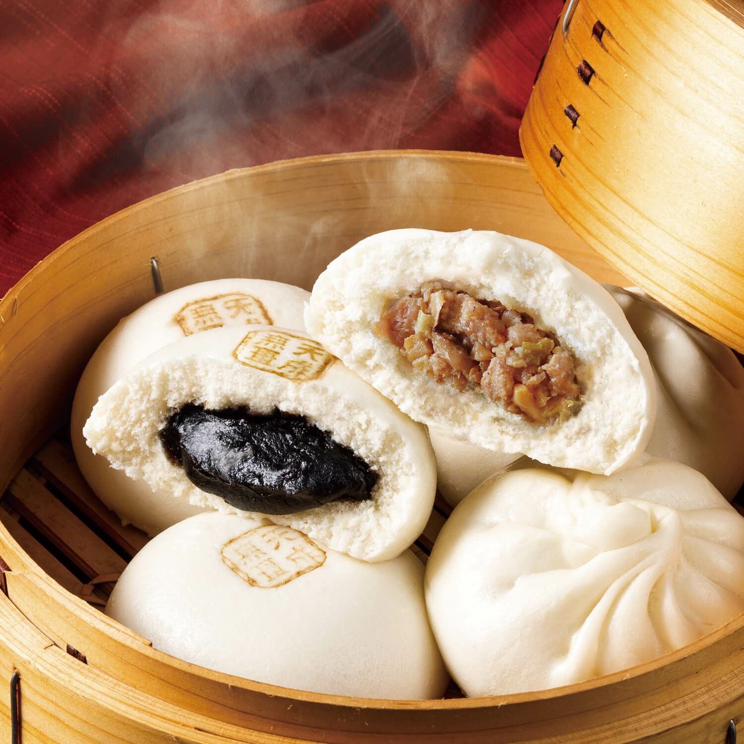  天成饅（小）詰合わせ　12個入 【冷凍】